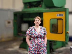 Anna Lavender Moore discusses eVTOL Brigham Pressings presswork