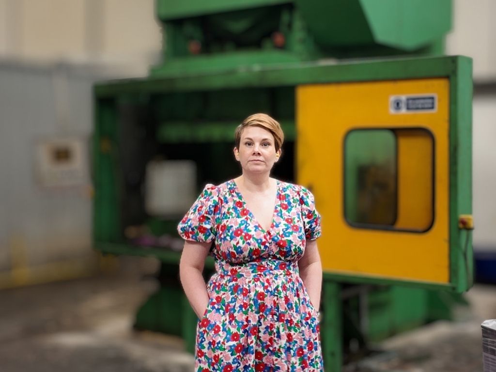 Anna Lavender Moore discusses eVTOL Brigham Pressings presswork