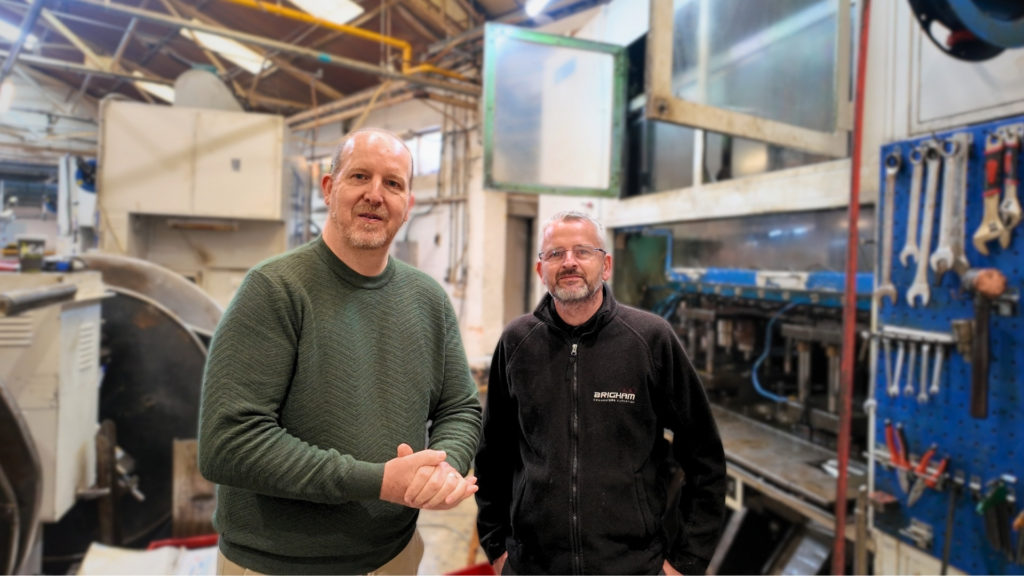 Brigham pressings specialist doug allen aerospace pressing, presswork and tooling